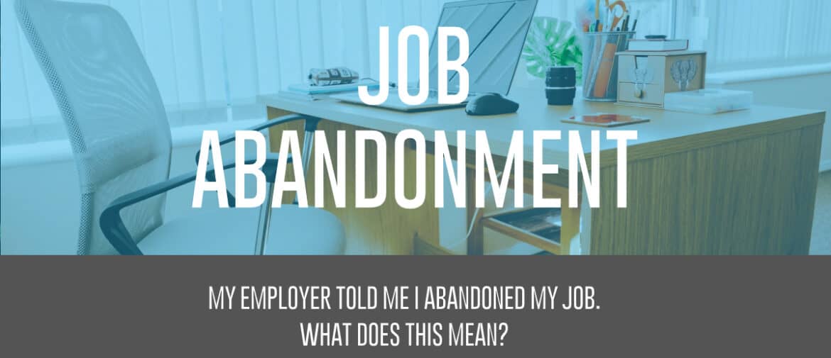 job abandonment header